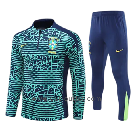 Chándal Entrenamiento Brasil 2025 estampado