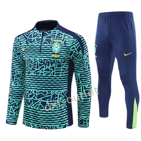 Chándal Entrenamiento Brasil 2025 estampado