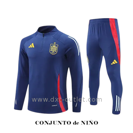 Chándal Niño Entrenamiento España 2025 azul
