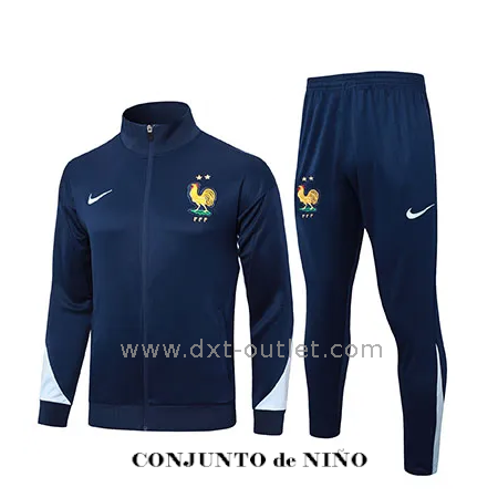 Chándal NIÑO Paseo Francia 2025 azul