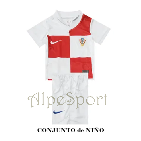 Conjunto Niño Croacia 2024-25 1ª Réplica