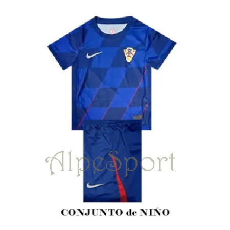 Conjunto Niño Croacia 2024-25 2ª Réplica