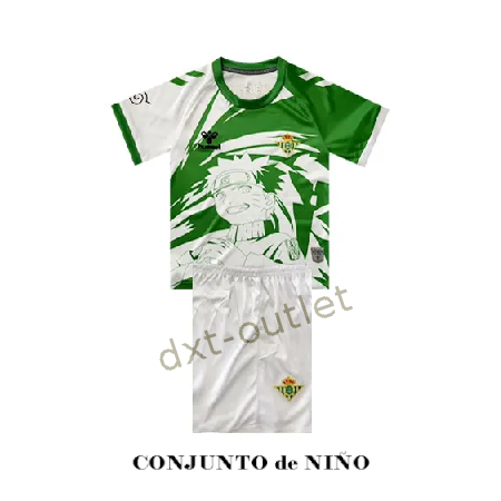 Real Betis Niño 2025 Edición Especial NARUTO