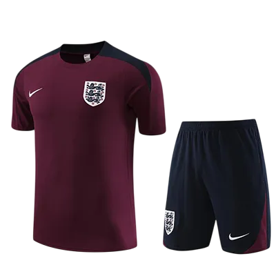 Kit entrenamiento PC Inglaterra 2025 burdeos