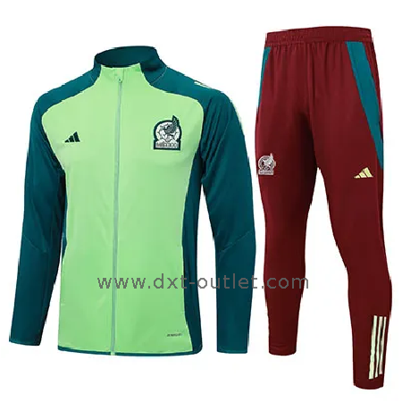 Chándal de Paseo México 2025 Verde Claro