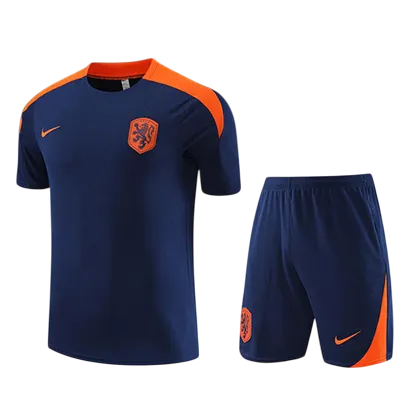 Kit entrenamiento PC Países Bajos 2025 azul-naranja