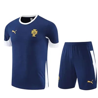 Kit entrenamiento PC Portugal 2025 azul