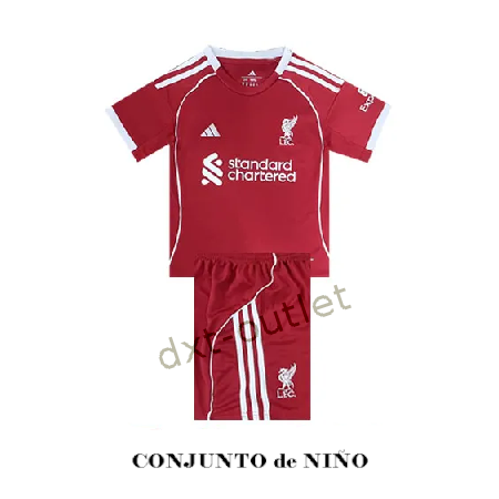 Liverpool FC Niño 2025-26 1ª Rép.