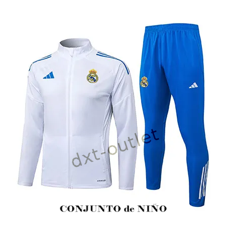 Chándal NIÑO Paseo RM-CF 2025 Celeste