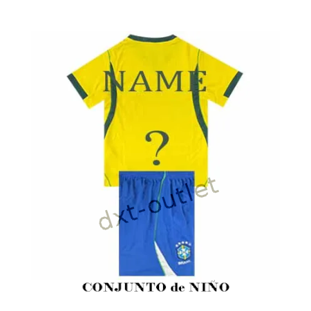 Conjunto NIÑO Brasil 2026 1ª Rép.