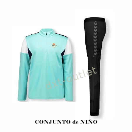 Chándal Niño Entrenamiento Real Betis 2025 Celeste