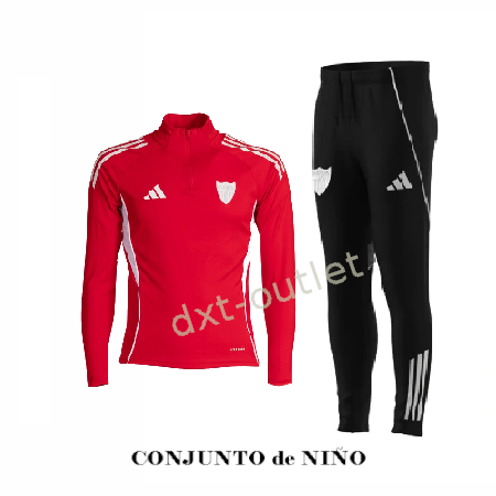 Chándal Niño Entrenamiento Sevilla FC 2025 Rojo