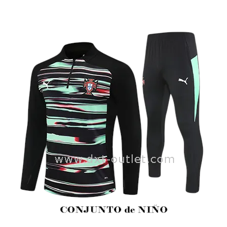 Chándal NIÑO Entrenamiento Portugal 2026 Estampado