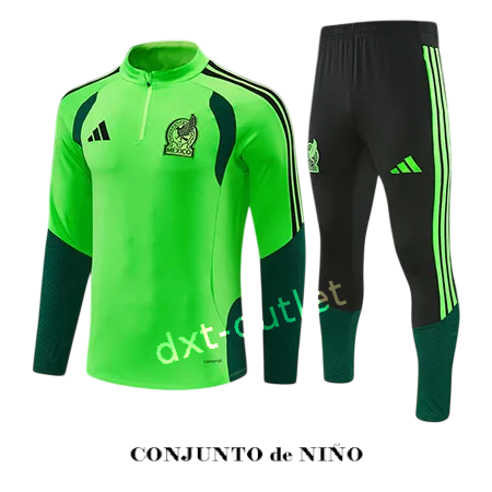 Chándal NIÑO entrenamiento México 2026 V Claro