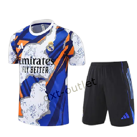 Kit entrenamiento PC RM-CF 2025 Estampado azul