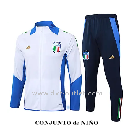 Chándal NIÑO Paseo Italia 2025 blanco