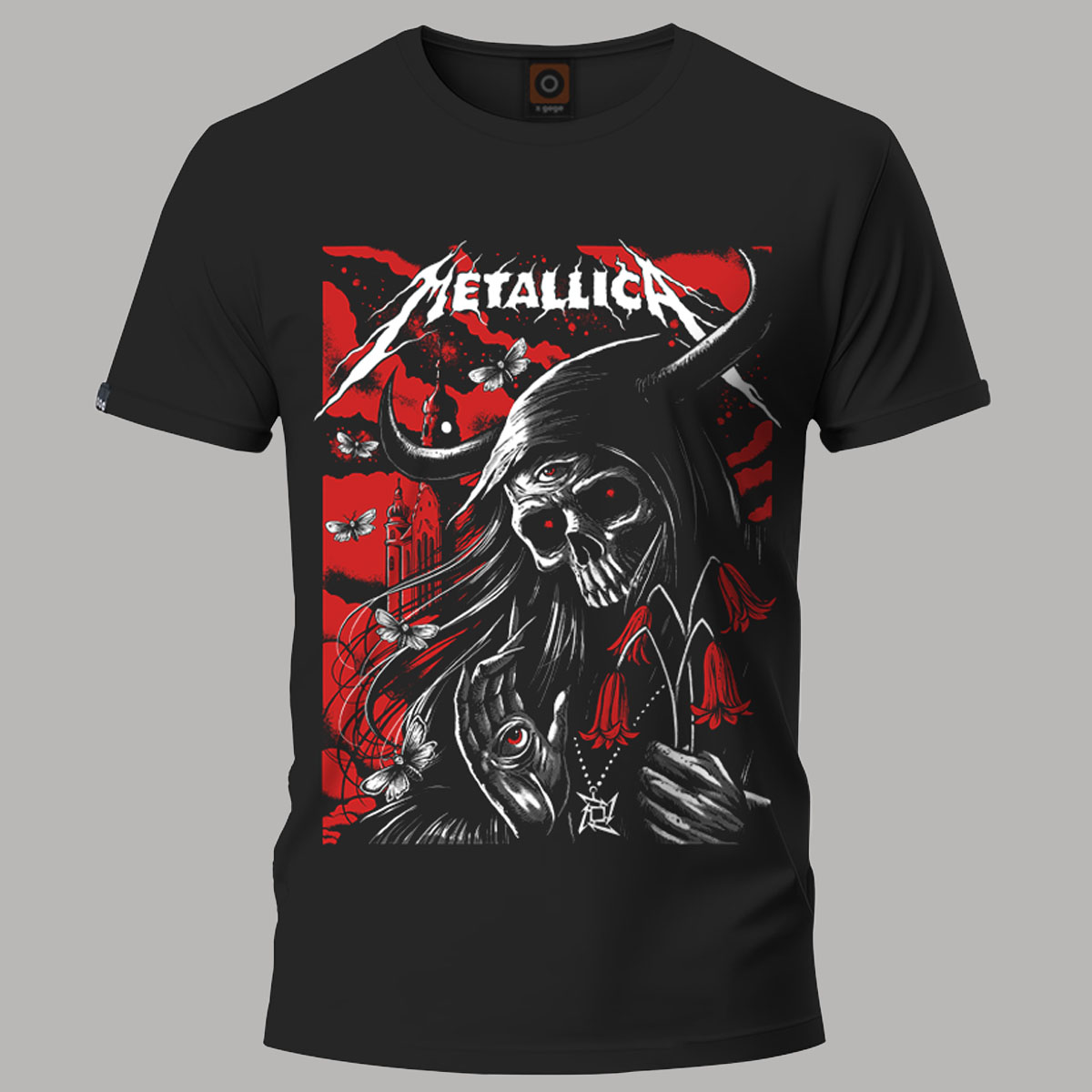 Playera Metallica Red Death