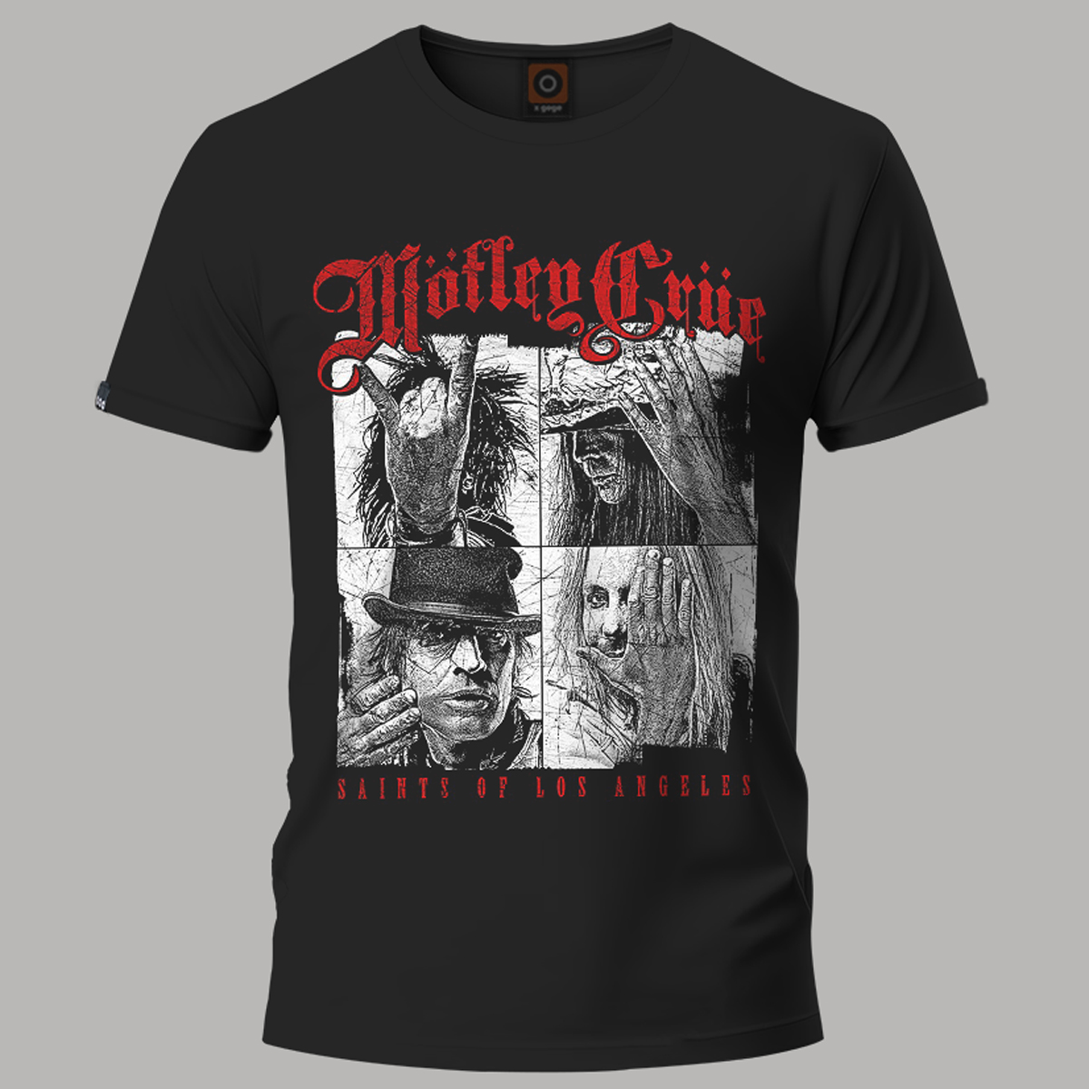 Playera Motley Crue Saints Of Los Angeles