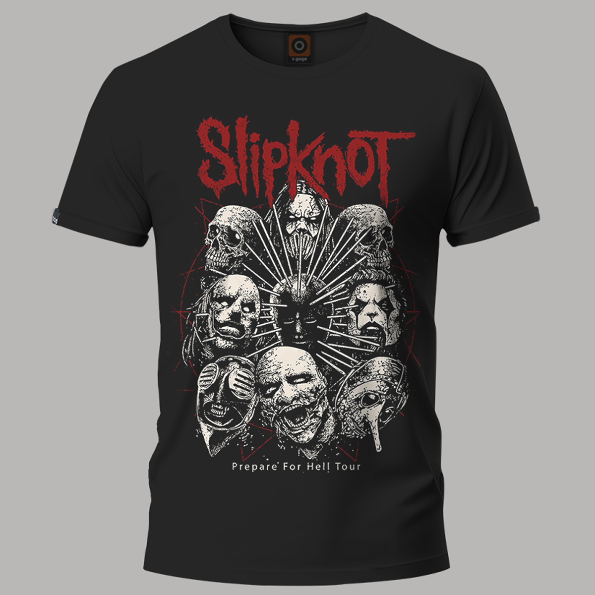 Playera Slipknot Prepare For Hell Tour