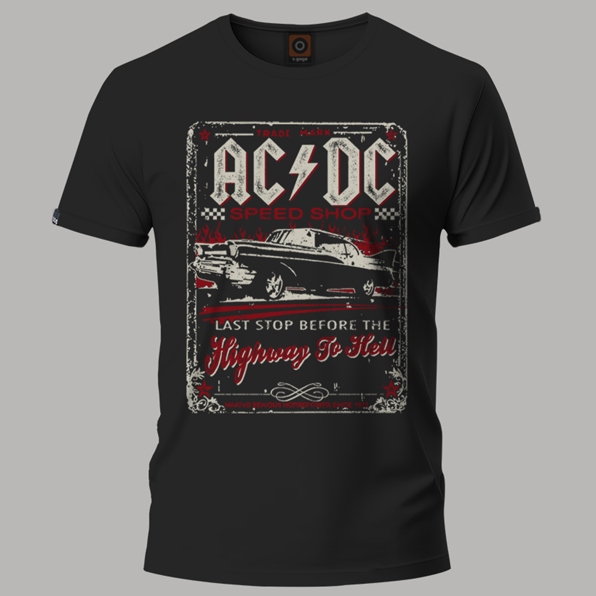 Playera AC/DC Horsepower