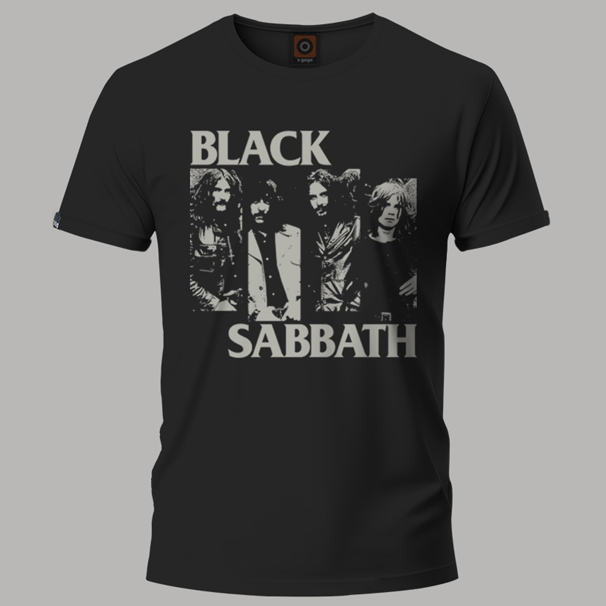 Playera Negra Black Sabbath