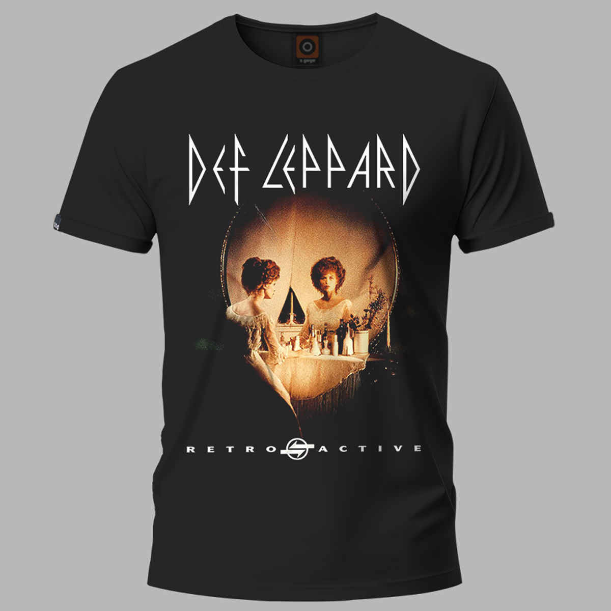 Playera Def Leppard Craneo