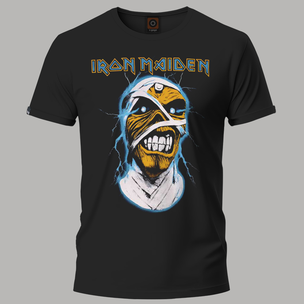 Playera Negra Iron Maiden Eddie