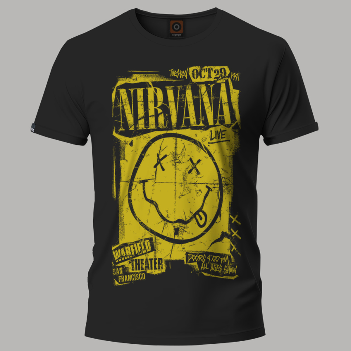 Playera Nirvana