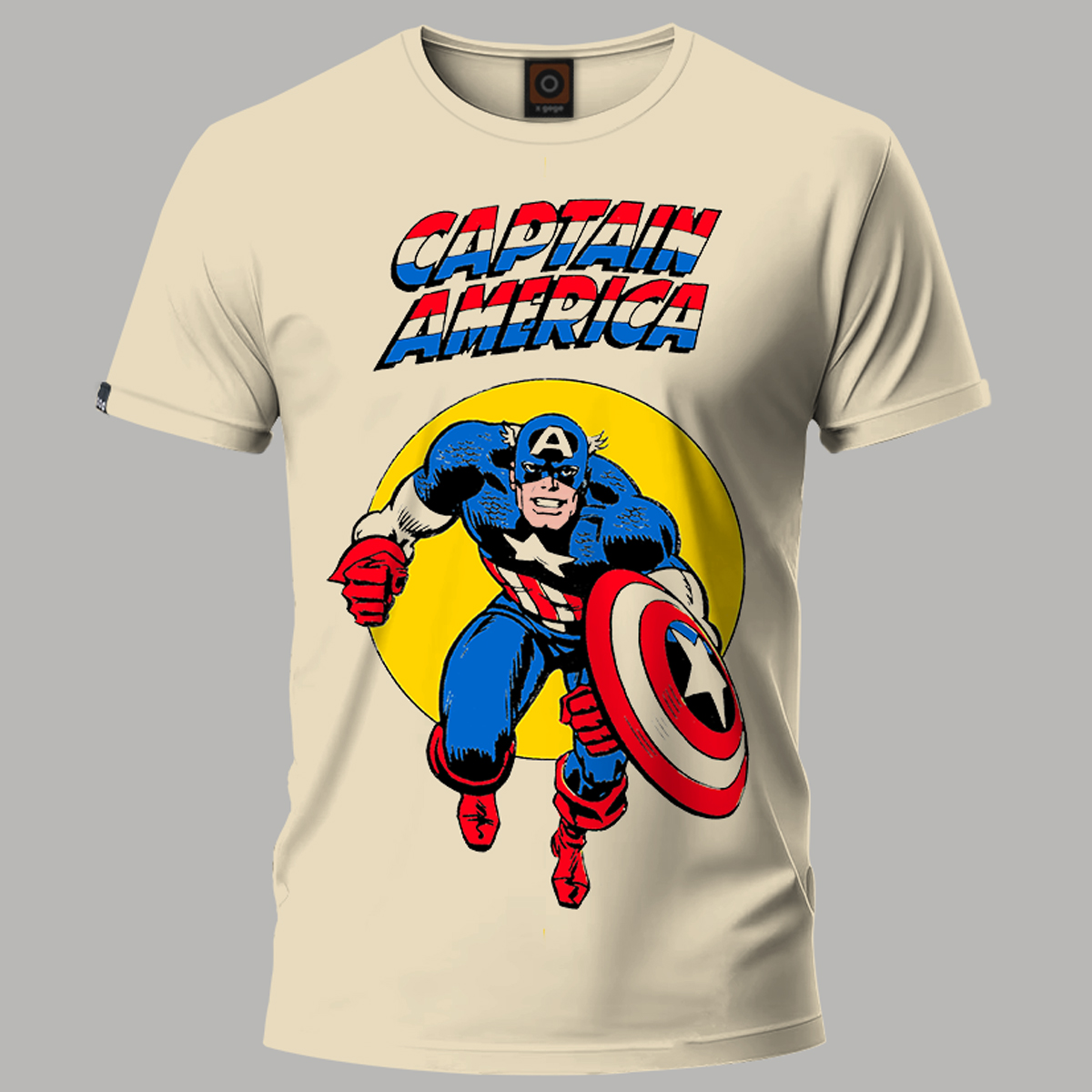 Playera Capitan America Vintage