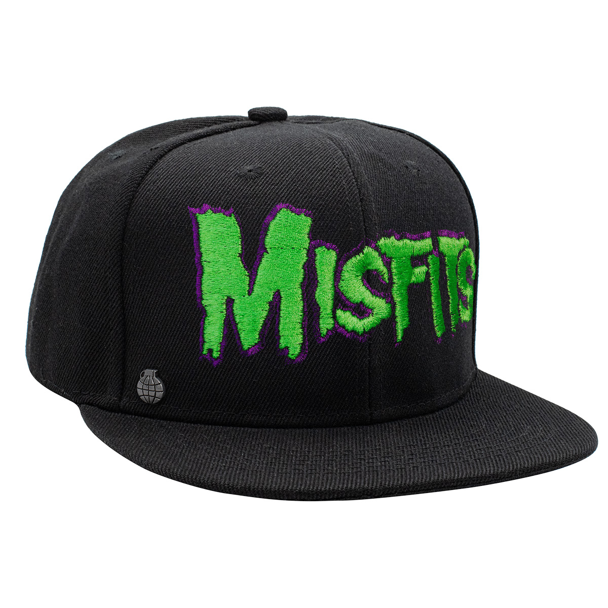 Gorra Logo Misfits Green