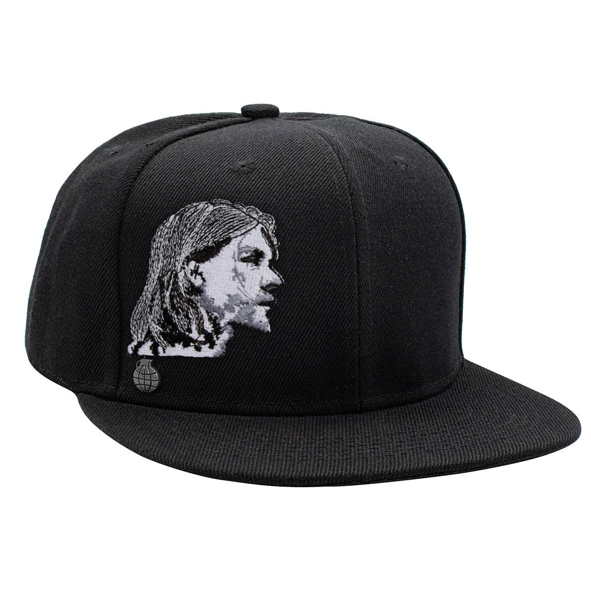 Gorra Plana Rostro Kurt Cobain