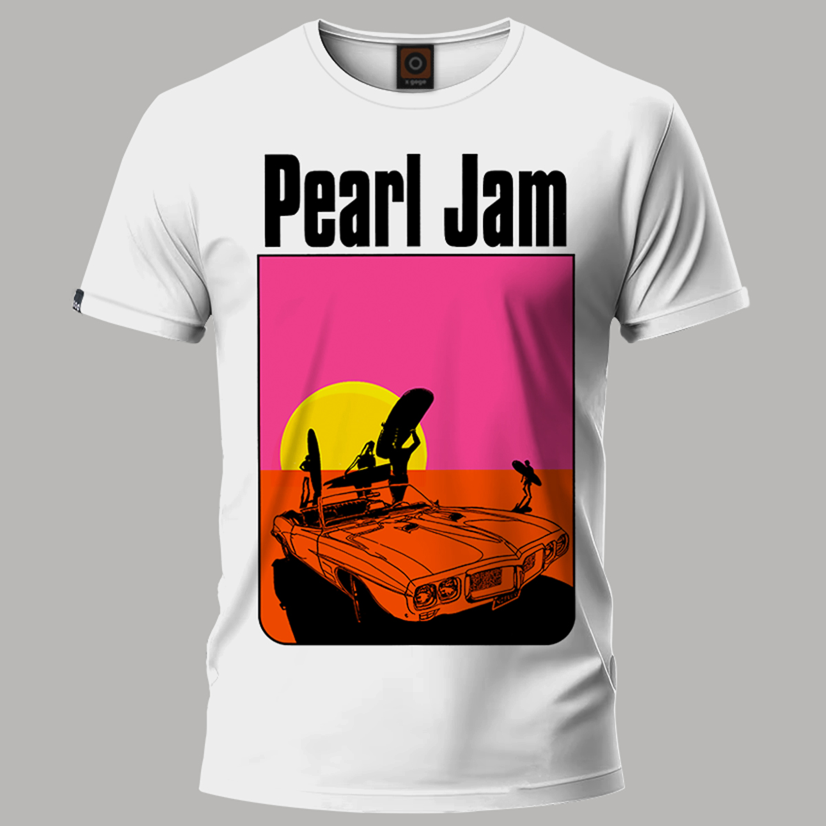 Playera Pearl Jam Sunset