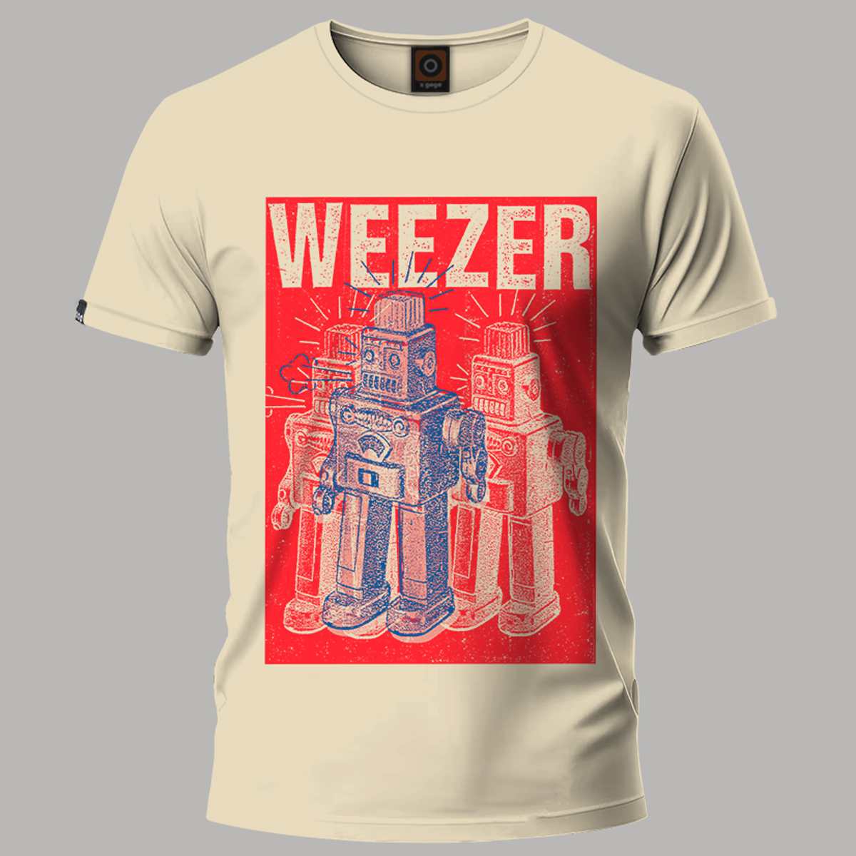 Playera Weezer Robot