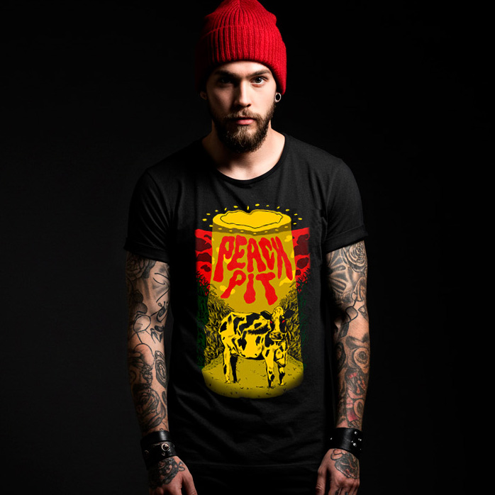 Playera Peach Pit