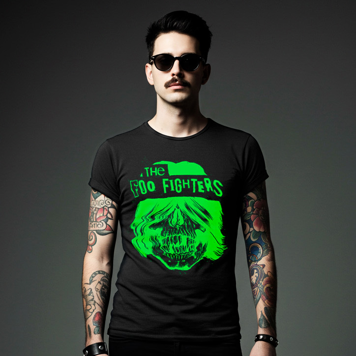 Playera Foo Fighters Face