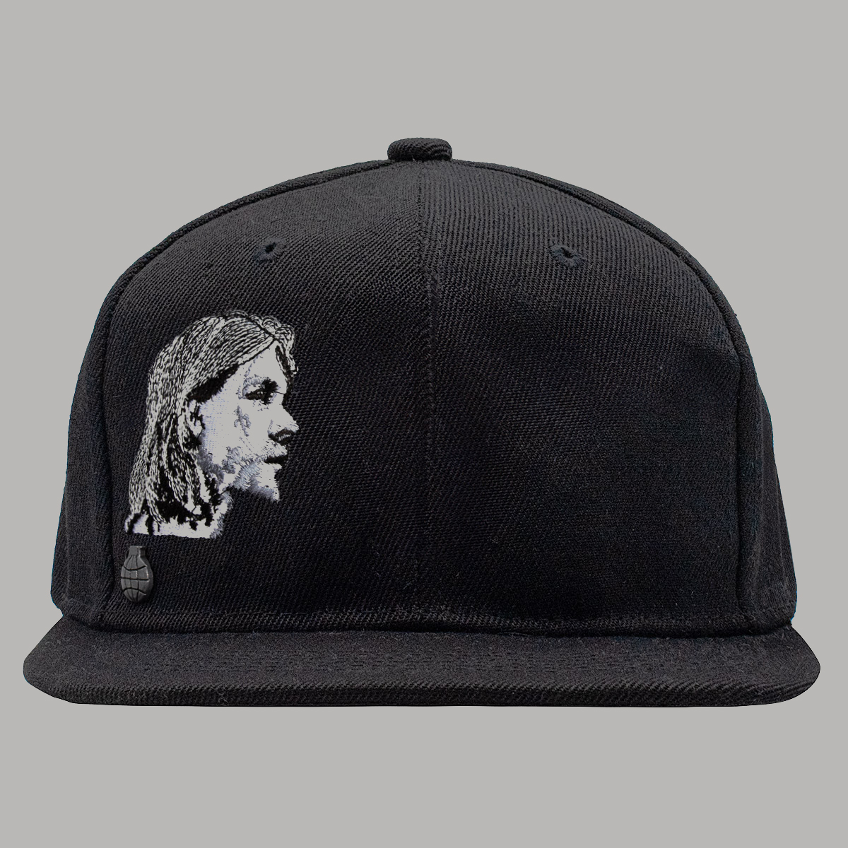 Gorra Plana Rostro Kurt Cobain