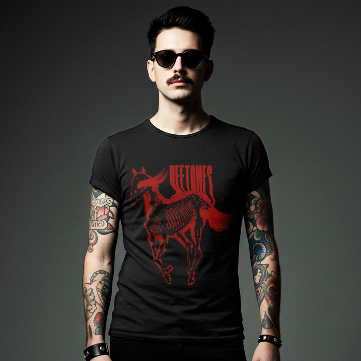 Playera Deftones White Pony