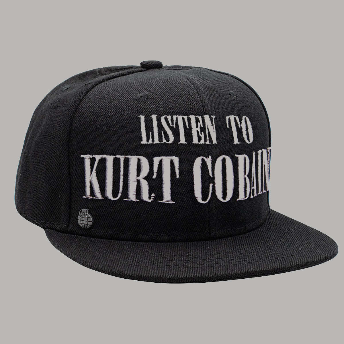 Gorra Plana Listen To Kurt Cobain