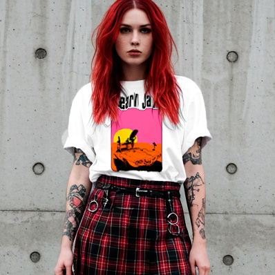 Playera Pearl Jam Sunset