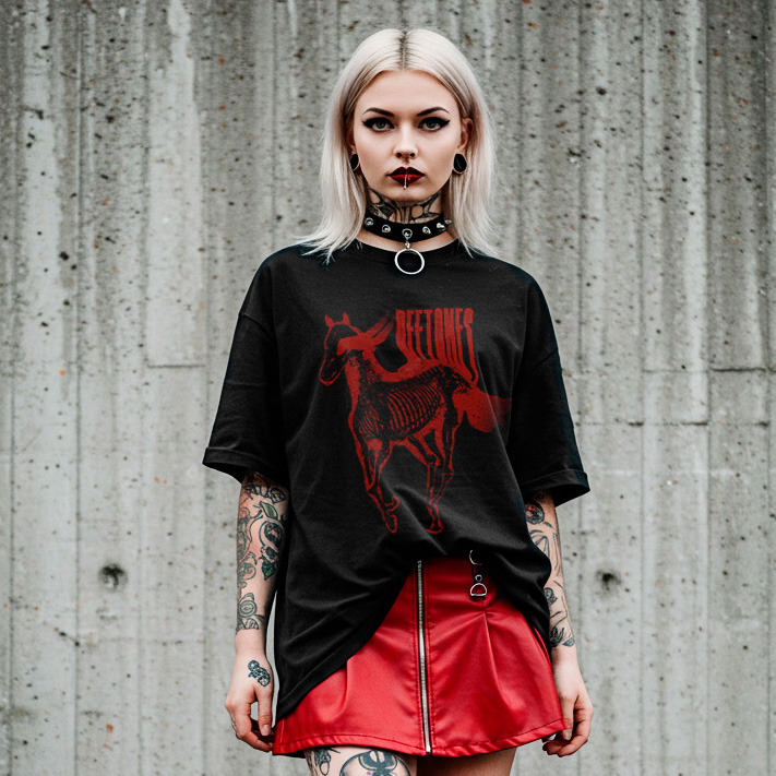 Playera Deftones White Pony
