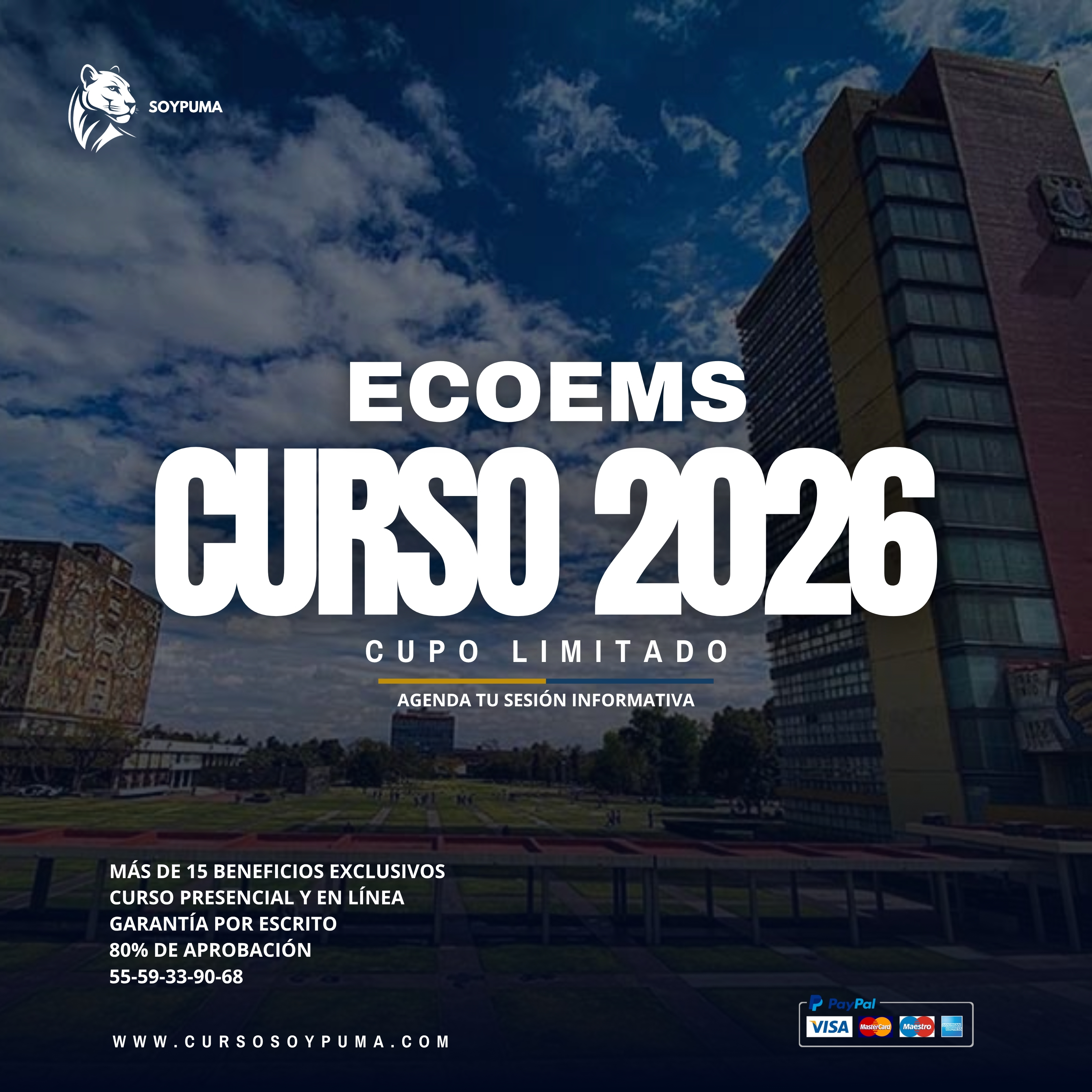 CURSO INTENSIVO ECOEMS 2026 - MODALIDAD EN LÍNEA