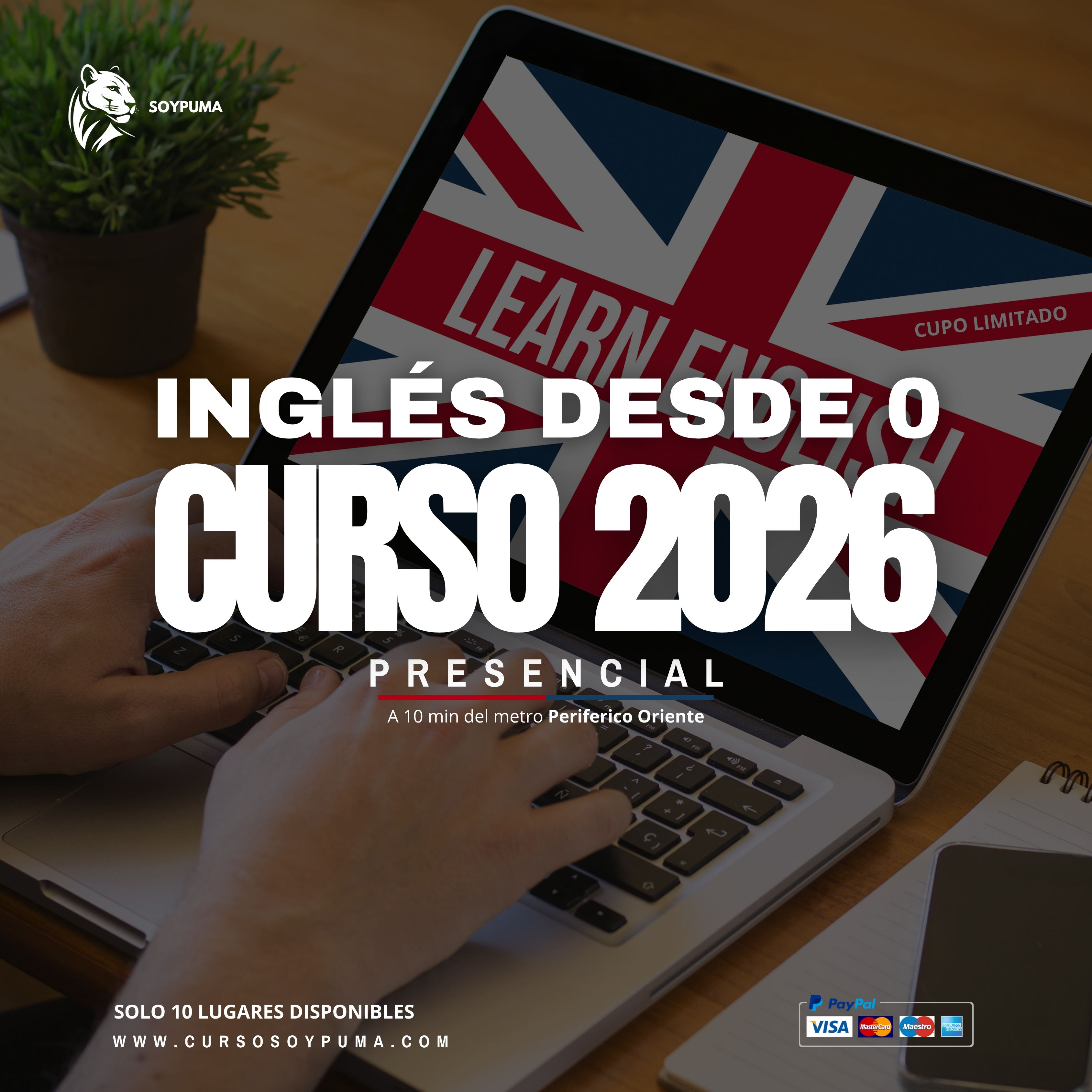 CURSO PRESENCIAL DE INGLÉS