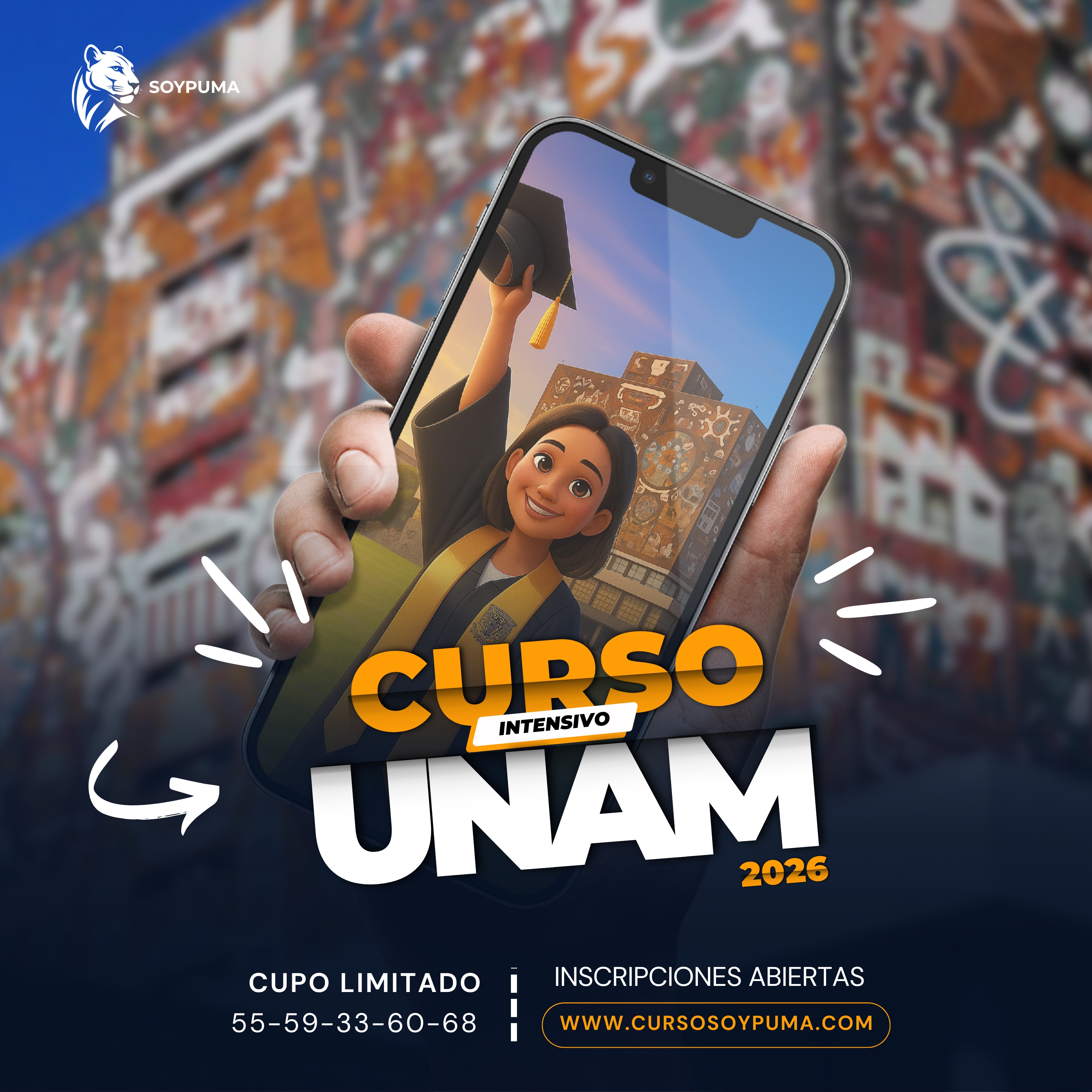 CURSO INTENSIVO UNAM 2026 