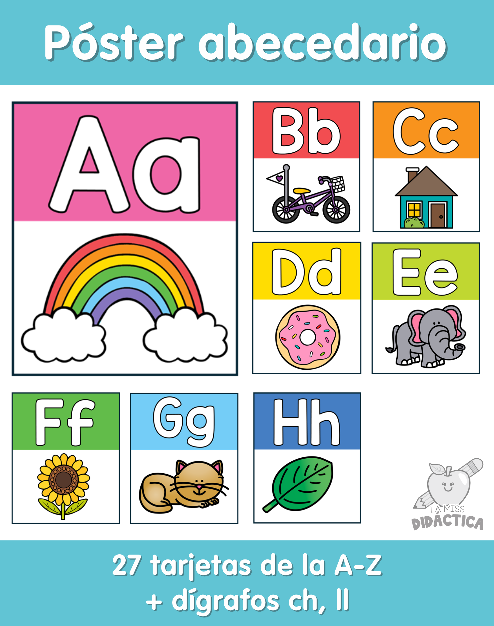 Póster Abecedario