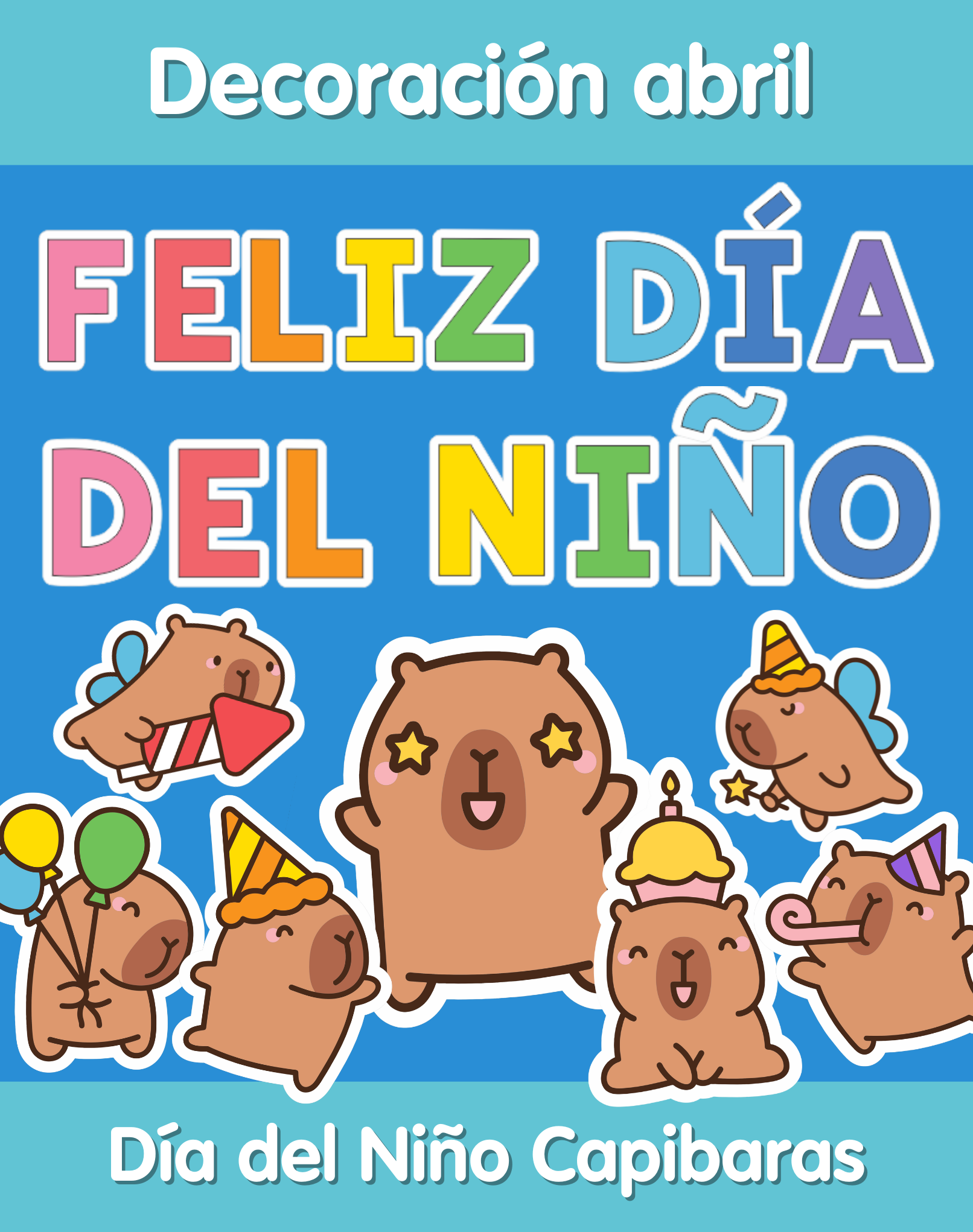Decoración Día del Niño