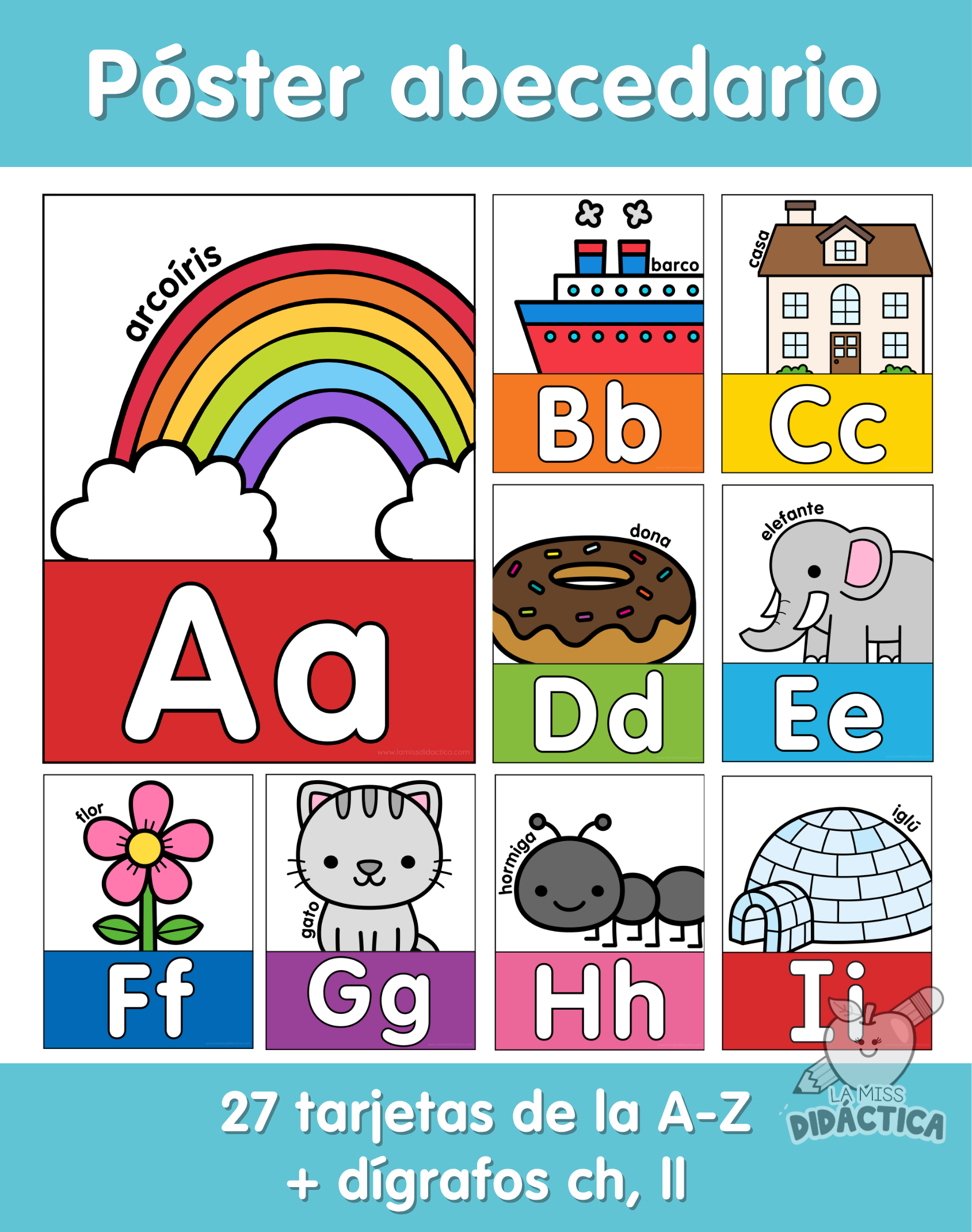 Póster Abecedario