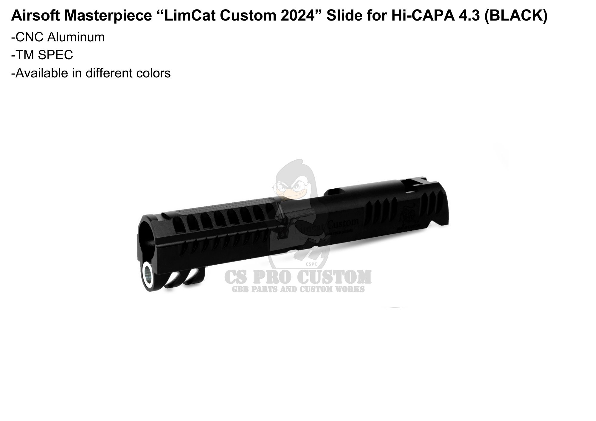 Airsoft Masterpiece 'LimCat Custom 2024' Slide