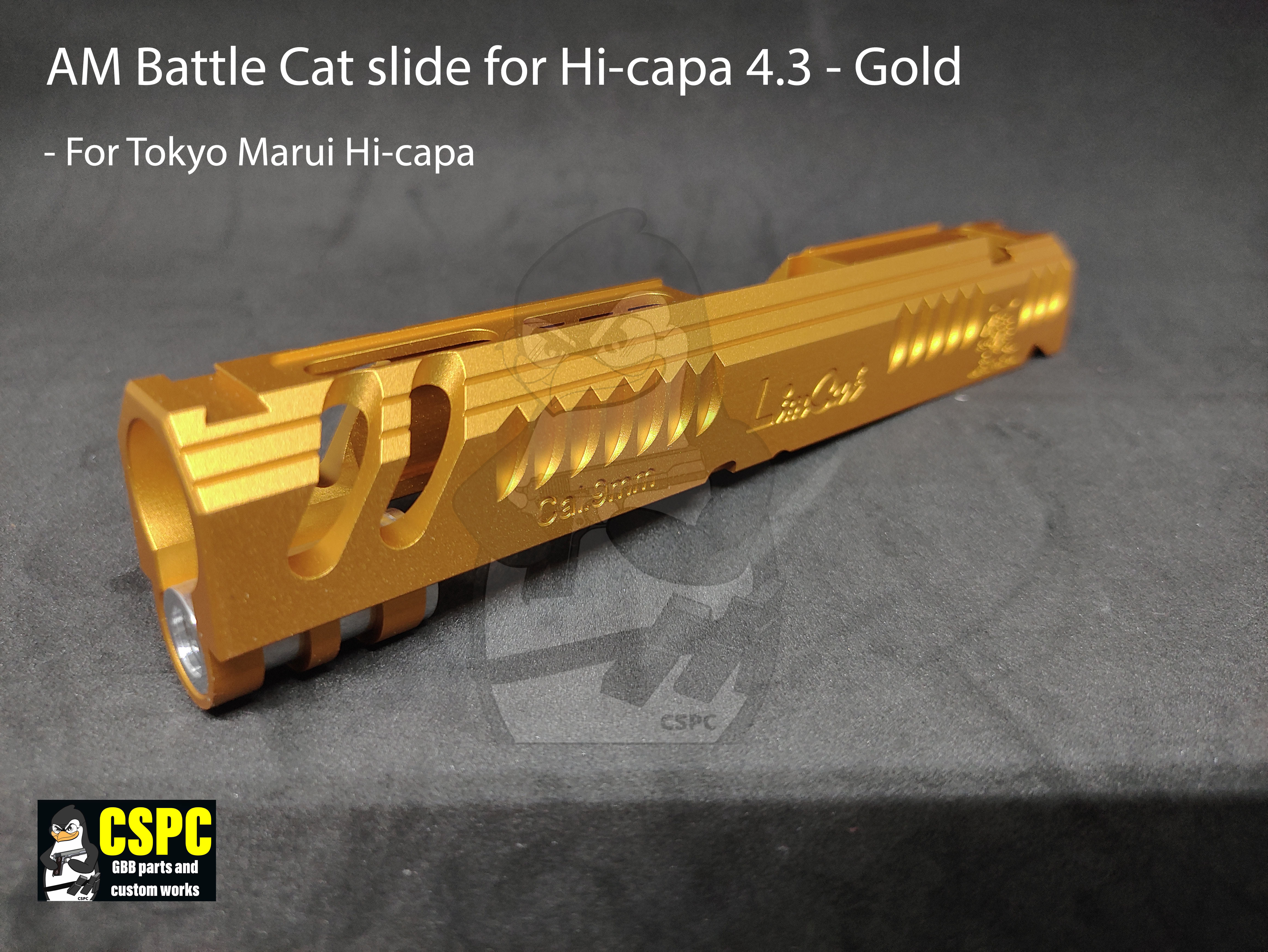 Airsoft Masterpiece Limcat Battle Cat 4.3 Hi-capa slide