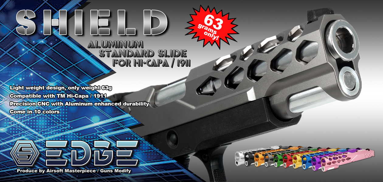 EDGE Shield Aluminum Slide for Hi-capa 5.1