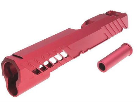 Dr. Black Type 300R CNC Aluminum Slide for TM Hi-CAPA - RED